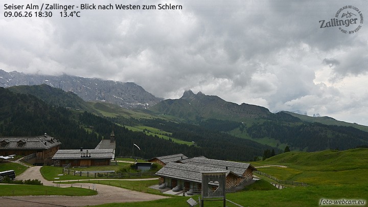 Archiv Foto Webcam Almgasthof Zallinger (Dolomiten)