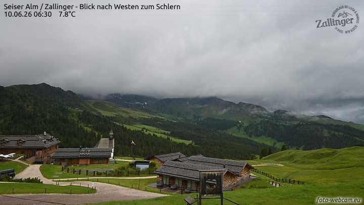 Archiv Foto Webcam Almgasthof Zallinger (Dolomiten)