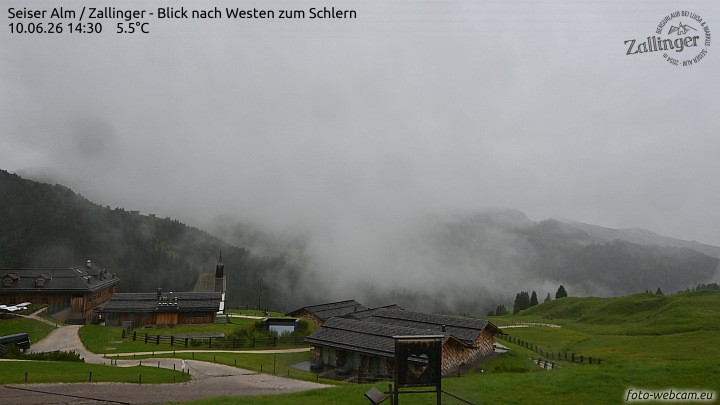 Archiv Foto Webcam Almgasthof Zallinger (Dolomiten)