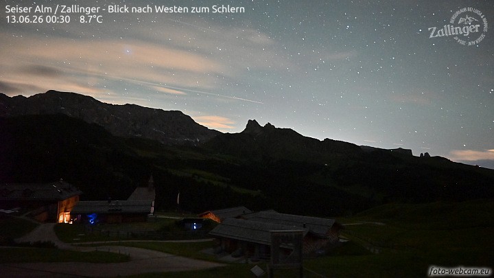 Archiv Foto Webcam Almgasthof Zallinger (Dolomiten)