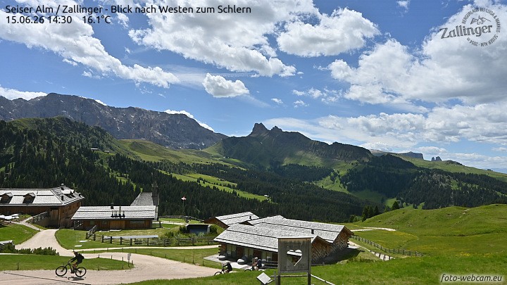 Archiv Foto Webcam Almgasthof Zallinger (Dolomiten)
