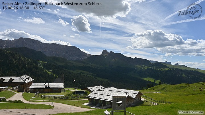 Archiv Foto Webcam Almgasthof Zallinger (Dolomiten)