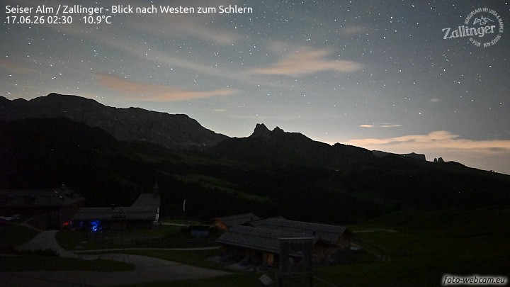 Archiv Foto Webcam Almgasthof Zallinger (Dolomiten)