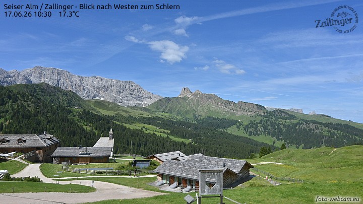 Archiv Foto Webcam Almgasthof Zallinger (Dolomiten)