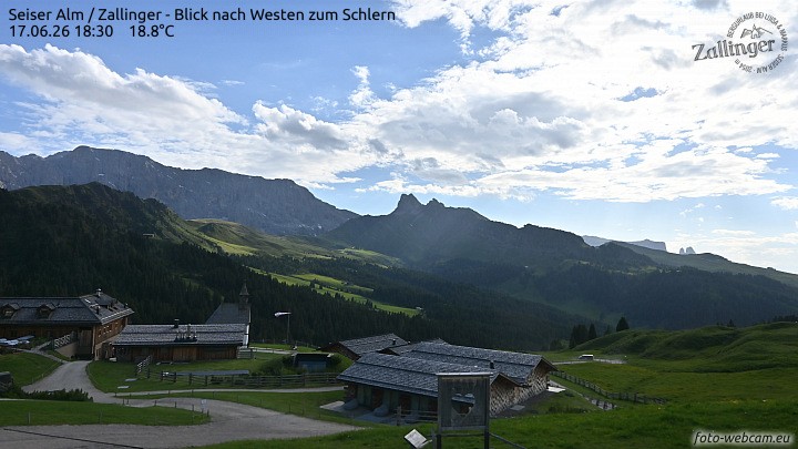 Archiv Foto Webcam Almgasthof Zallinger (Dolomiten)