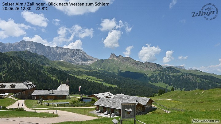 Archived image Webcam Almgasthof Zallinger