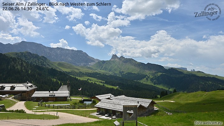 Archiv Foto Webcam Almgasthof Zallinger (Dolomiten)
