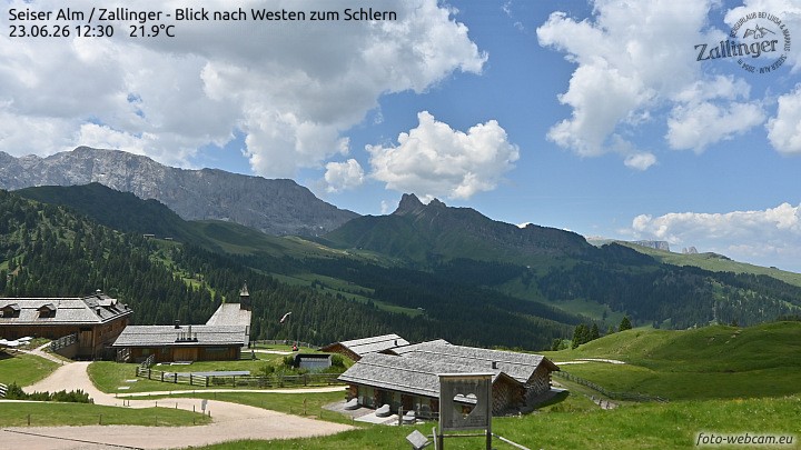 Archiv Foto Webcam Almgasthof Zallinger (Dolomiten)