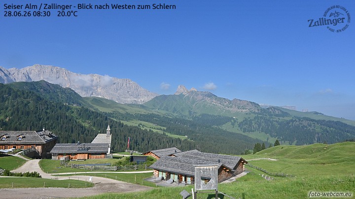 Archiv Foto Webcam Almgasthof Zallinger (Dolomiten)