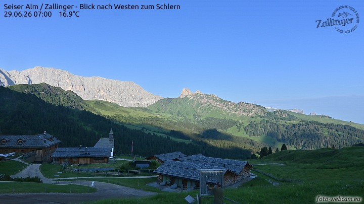Archived image Webcam Almgasthof Zallinger