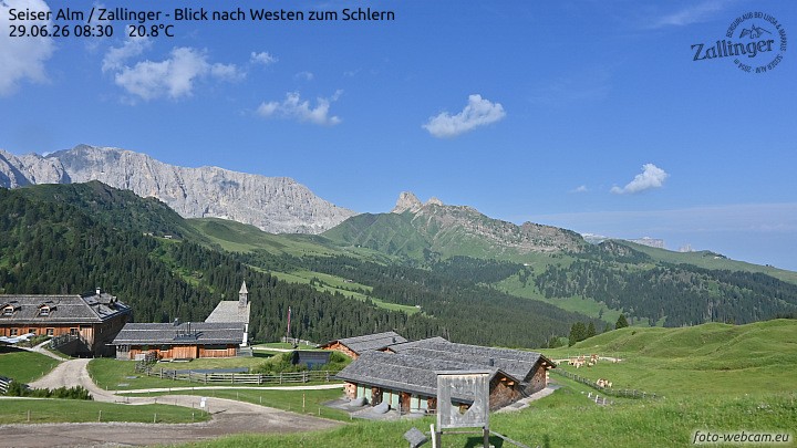 Archived image Webcam Almgasthof Zallinger