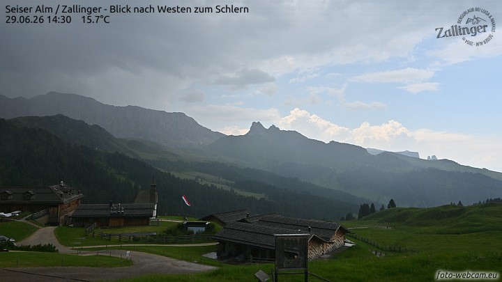 Archived image Webcam Almgasthof Zallinger