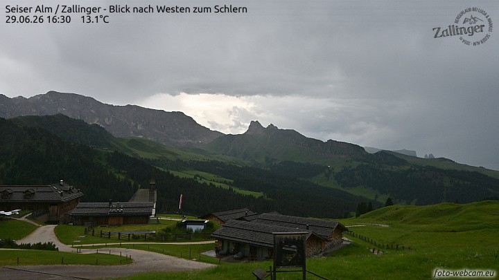 Archived image Webcam Almgasthof Zallinger