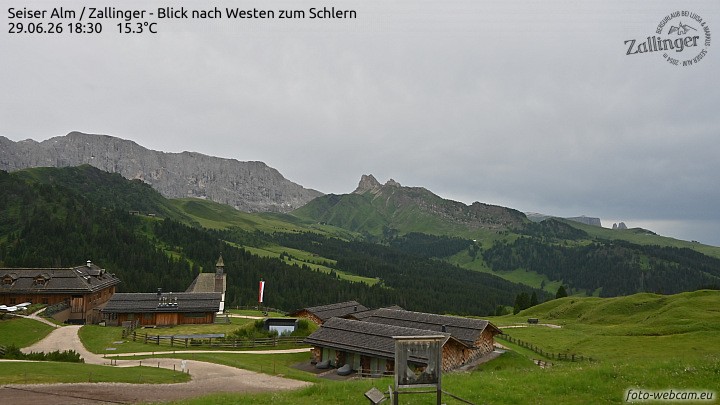 Archived image Webcam Almgasthof Zallinger