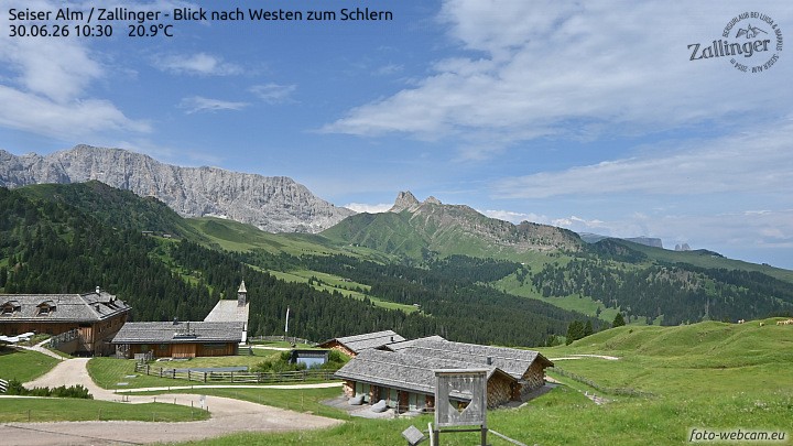Archiv Foto Webcam Almgasthof Zallinger (Dolomiten)