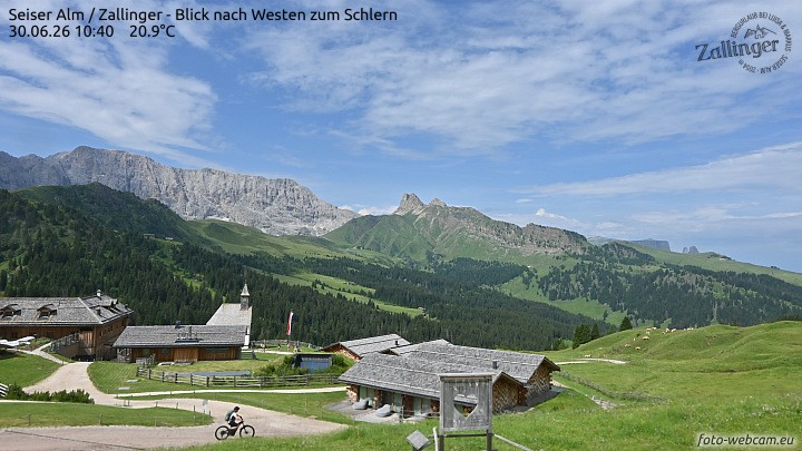 Archiv Foto Webcam Almgasthof Zallinger (Dolomiten)
