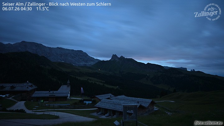 Archived image Webcam Almgasthof Zallinger