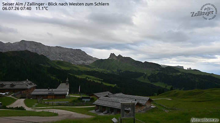 Archived image Webcam Almgasthof Zallinger