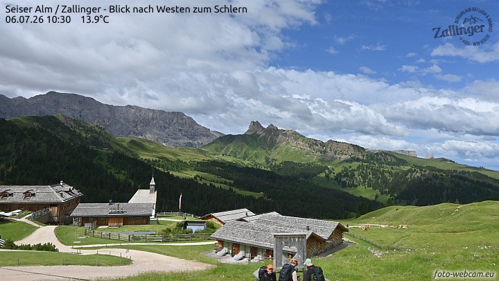 Archived image Webcam Almgasthof Zallinger