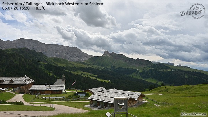 Archived image Webcam Almgasthof Zallinger
