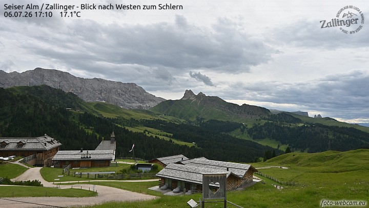 Archived image Webcam Almgasthof Zallinger