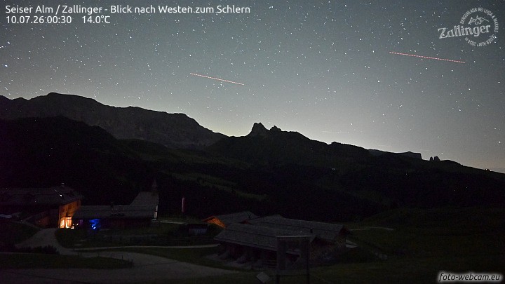 Archiv Foto Webcam Almgasthof Zallinger (Dolomiten)