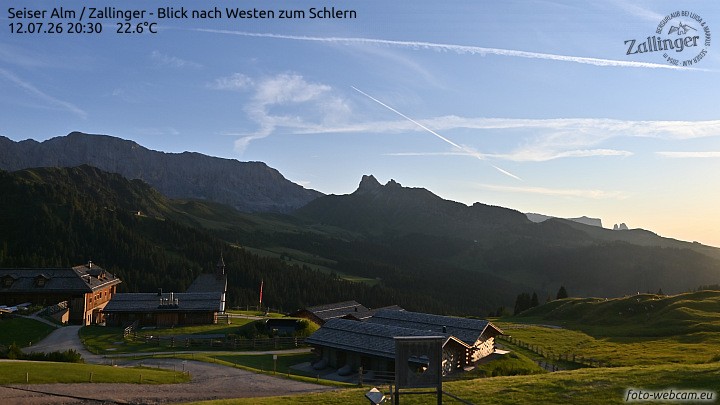 Archived image Webcam Almgasthof Zallinger