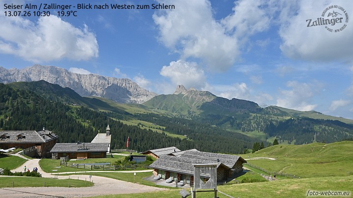 Archiv Foto Webcam Almgasthof Zallinger (Dolomiten)