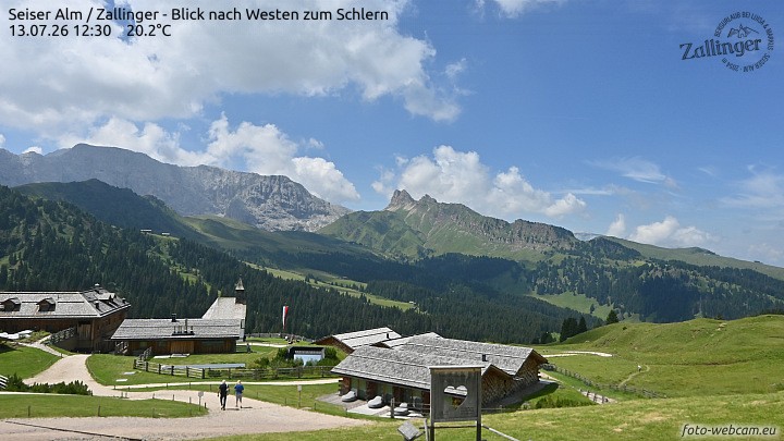 Archiv Foto Webcam Almgasthof Zallinger (Dolomiten)