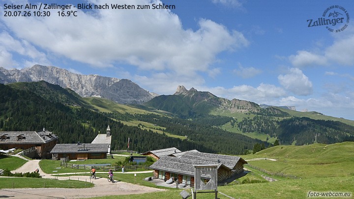 Archiv Foto Webcam Almgasthof Zallinger (Dolomiten)