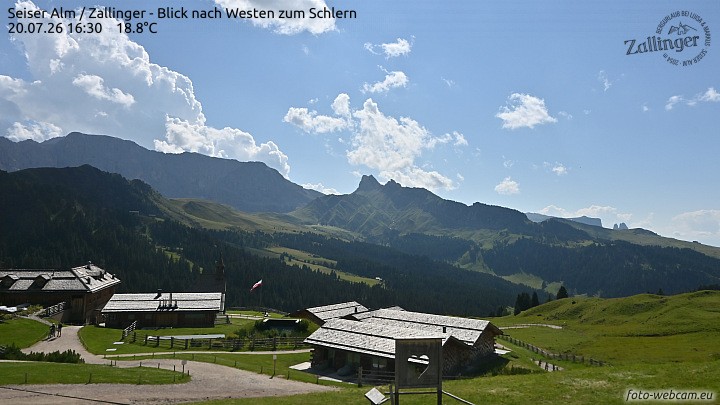 Archived image Webcam Almgasthof Zallinger