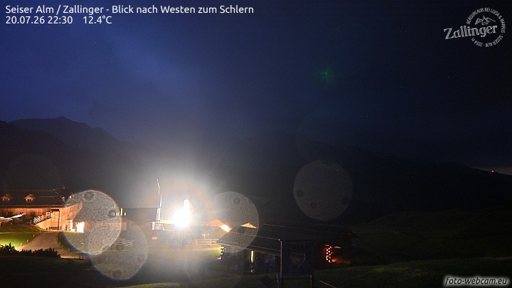 Archived image Webcam Almgasthof Zallinger
