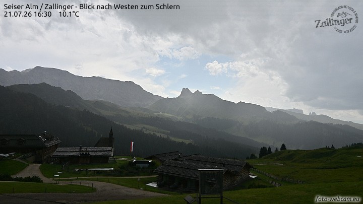 Archiv Foto Webcam Almgasthof Zallinger (Dolomiten)