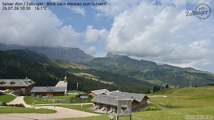 Archiv Foto Webcam Almgasthof Zallinger (Dolomiten)