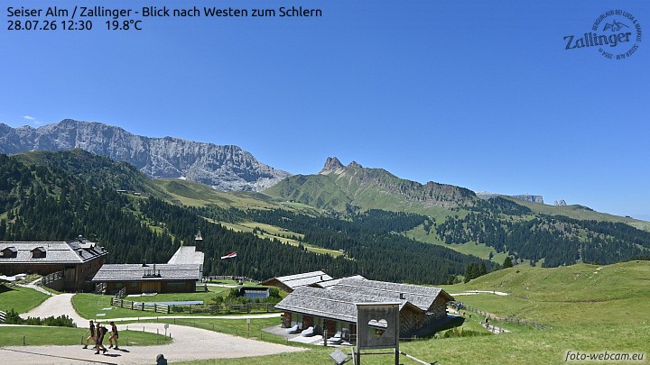 Archiv Foto Webcam Almgasthof Zallinger (Dolomiten)