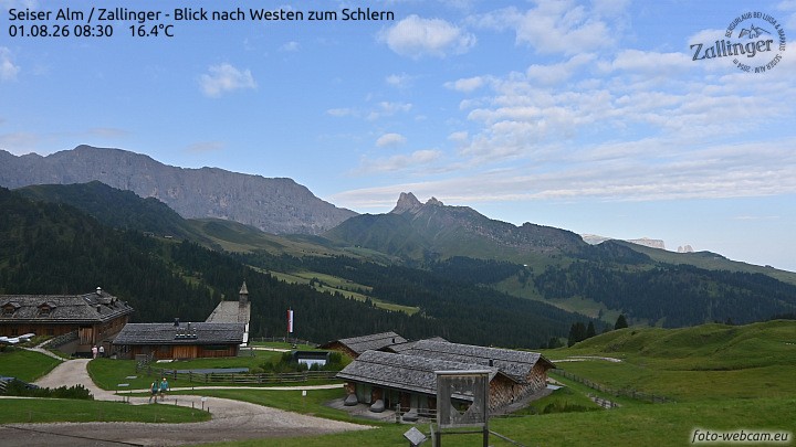 Archiv Foto Webcam Almgasthof Zallinger (Dolomiten)