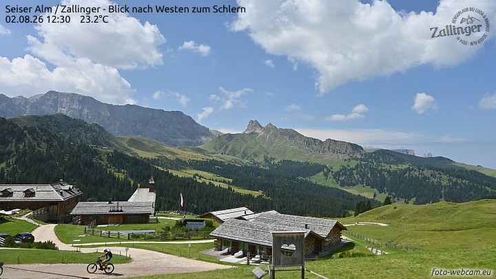 Archiv Foto Webcam Almgasthof Zallinger (Dolomiten)