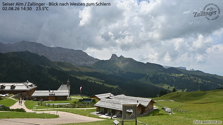 Archiv Foto Webcam Almgasthof Zallinger (Dolomiten)