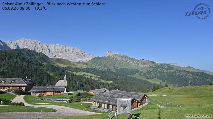 Archiv Foto Webcam Almgasthof Zallinger (Dolomiten)