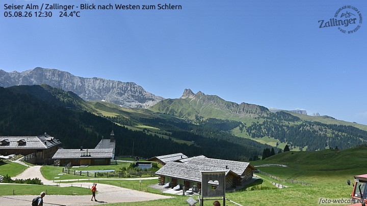 Archiv Foto Webcam Almgasthof Zallinger (Dolomiten)