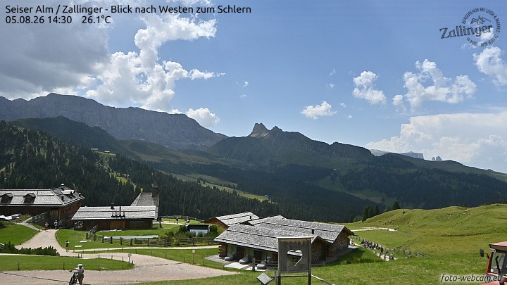 Archiv Foto Webcam Almgasthof Zallinger (Dolomiten)