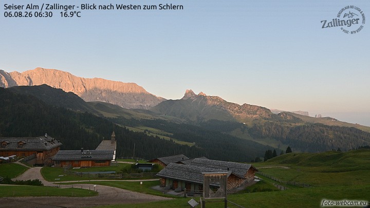 Archiv Foto Webcam Almgasthof Zallinger (Dolomiten)