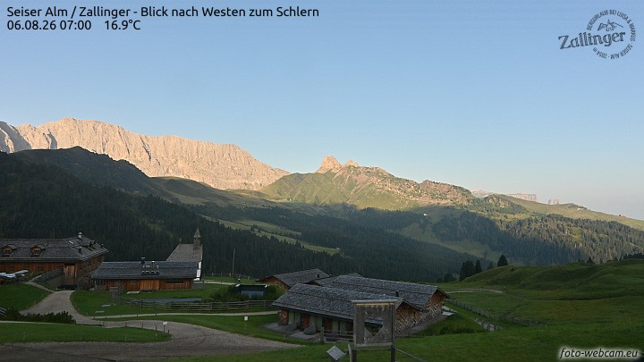 Archiv Foto Webcam Almgasthof Zallinger (Dolomiten)