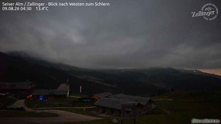 Archived image Webcam Almgasthof Zallinger