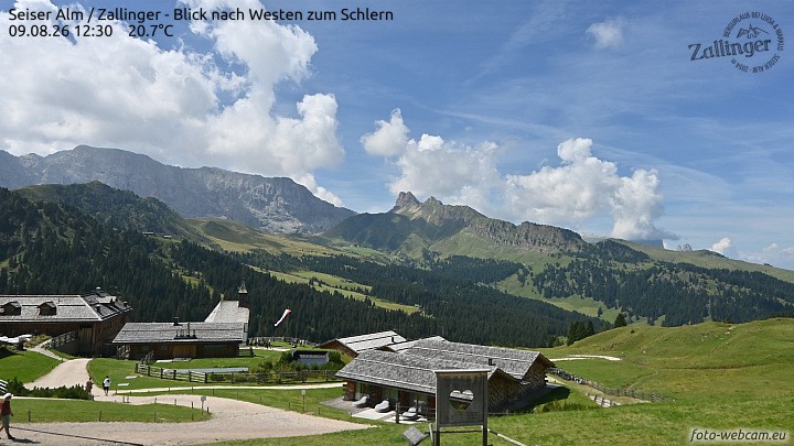 Archiv Foto Webcam Almgasthof Zallinger (Dolomiten)