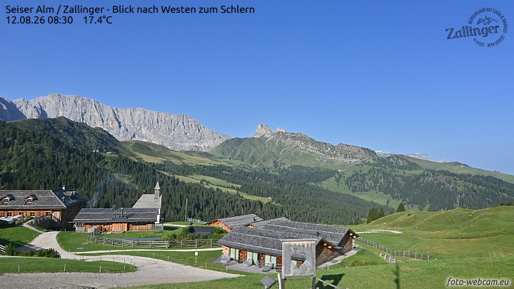 Archiv Foto Webcam Almgasthof Zallinger (Dolomiten)
