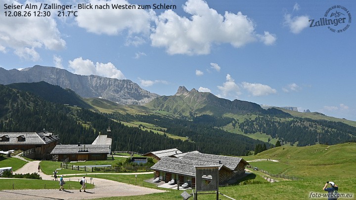 Archiv Foto Webcam Almgasthof Zallinger (Dolomiten)