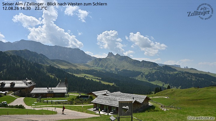 Archiv Foto Webcam Almgasthof Zallinger (Dolomiten)