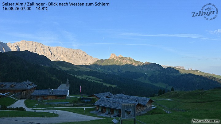 Archiv Foto Webcam Almgasthof Zallinger (Dolomiten)