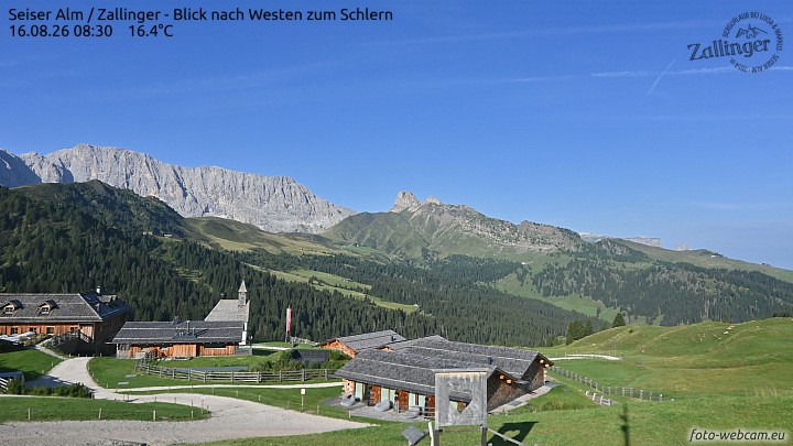 Archiv Foto Webcam Almgasthof Zallinger (Dolomiten)